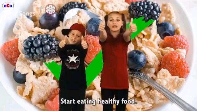 Healthy food song