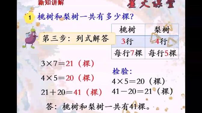 1四年级数学上册第五单元 解决问题的策略（1）