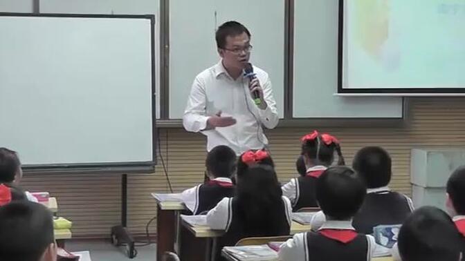 【有完整视频】部编苏教版小学数学三年级上册《长方形和正方形的周长计算》优质课视频，广西