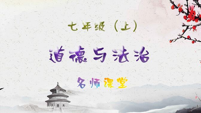 七年级道法（上册)    3.2  师生交往